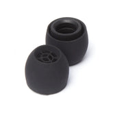 Eartip for IE 200, 300, 600, 900 Silicone (Black) (3 Pairs)