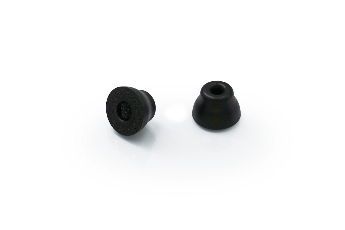 Eartip for Set 860, Set 880, RS 2000, RS 5000 Slim Memory Foam (Black) (1 Pair)