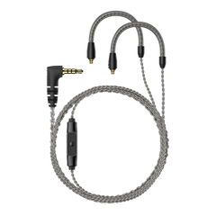 MMCX Microphone Braided Cable for IE Series 3.5mm Jack