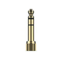 Screw-On Jack Adapter Plug, 3.5mm to 6.35mm, M8 Thread Type, for HD 505/HD 550/HD 560 S/HD 600/HD 620 S